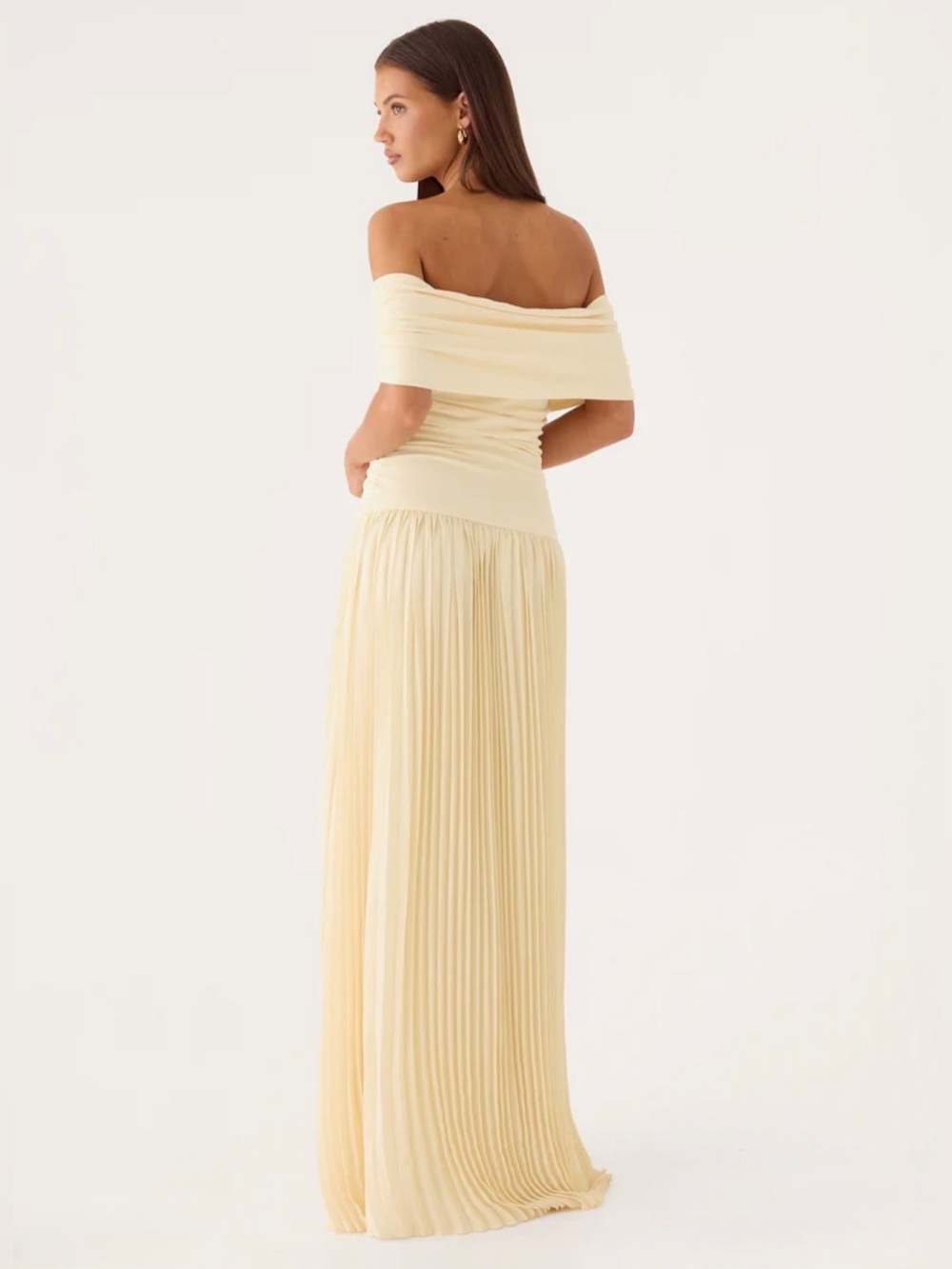 NWT PEPPERMAYO BUTTER YELLOW MAXI DRESS - Picture 5 of 6